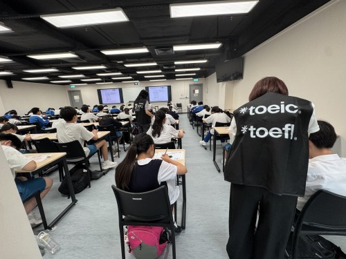 ITTC, City University Of Macau Organized Toefl Exams For Over 500 Pui Ching Middle School Students