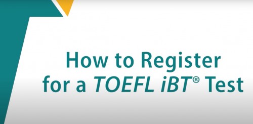 How to Register for a TOEFL iBT Test